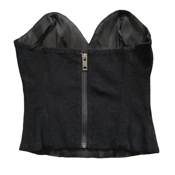 TALULA ARITZIA Black lace Tube Top - Picture 3 of 16